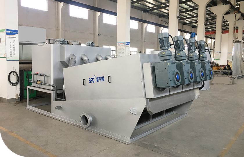 เครื่อง dewatering กากตะกอน